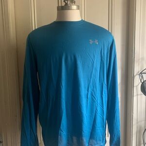 NWT Under Armour Men's Teal Long Sleeve Tee
